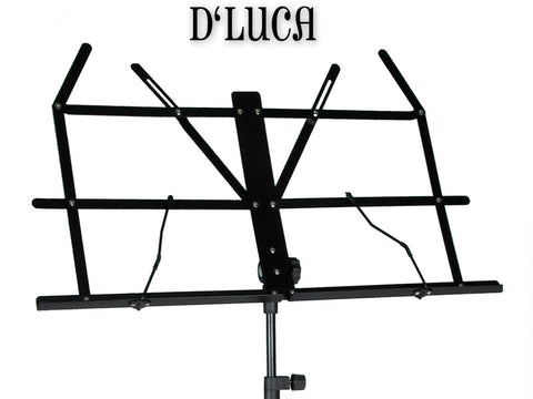 D'Luca Conductor Music Stand Black