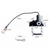 D'Luca 170 Violin Pickup with Volume Control, Cork/Wood Tip for Warm Tone