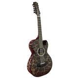 D'Luca Artisan Acoustic Electric Bajo Quinto, Bronze