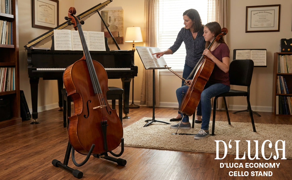D'Luca Economy Cello Stand