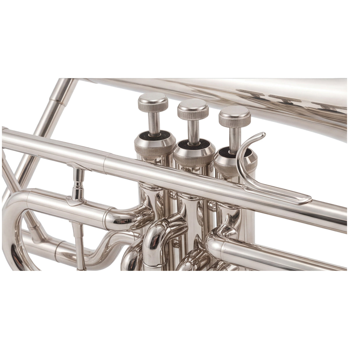 D'Luca MX510 Series C Valve Trombone, Nickel-Plated Finish