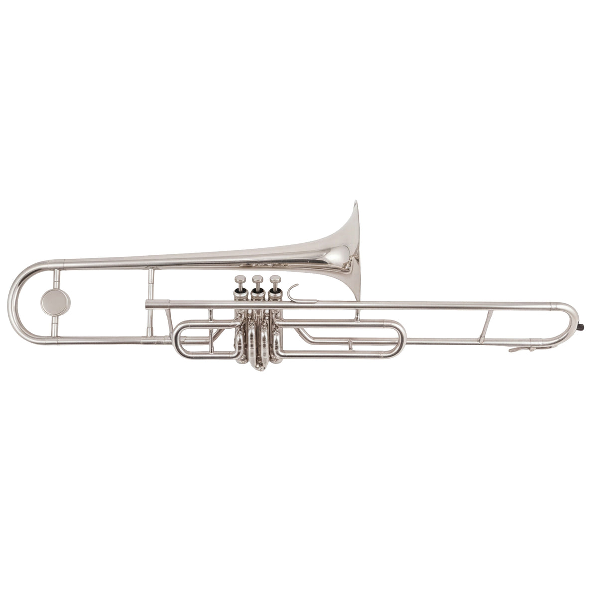 D'Luca MX510 Series C Valve Trombone, Nickel-Plated Finish