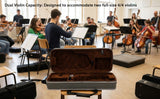 D'Luca Wooden Double 4/4 Violin Case