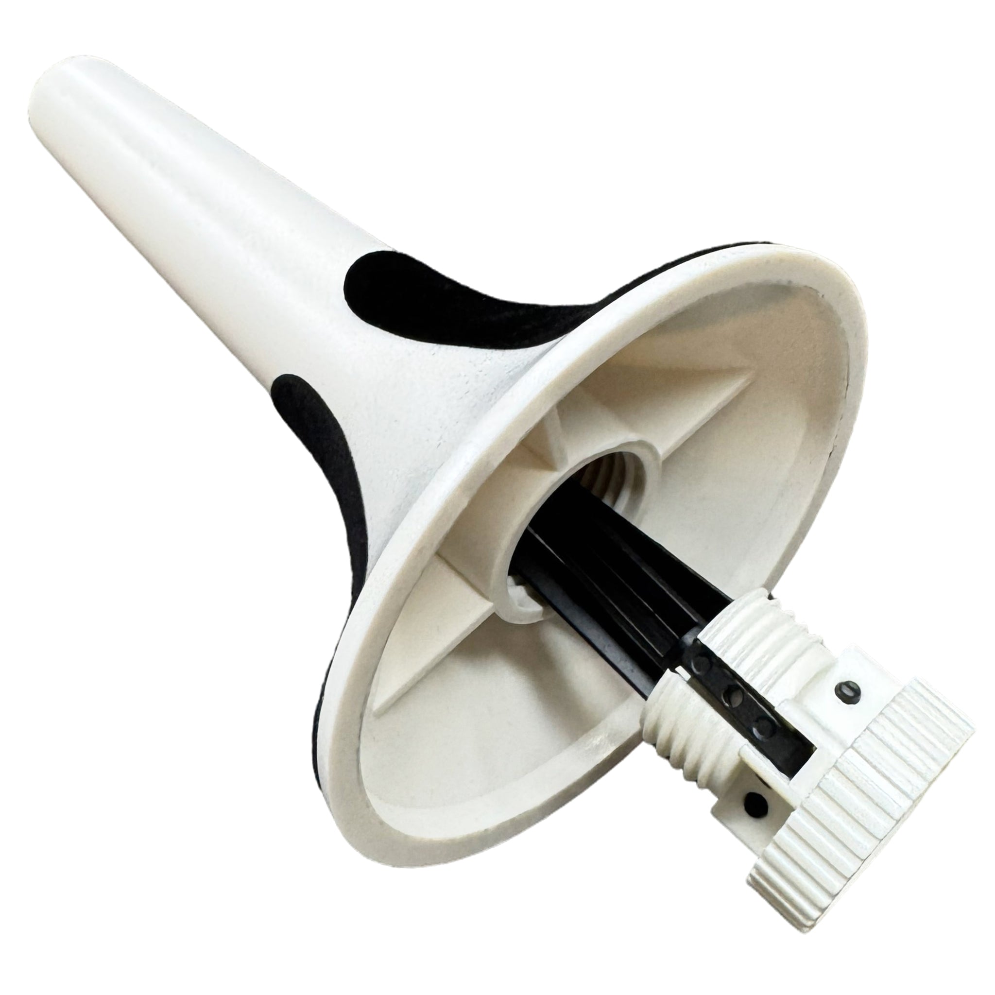 D'Luca Portable Folding Trumpet Stand White