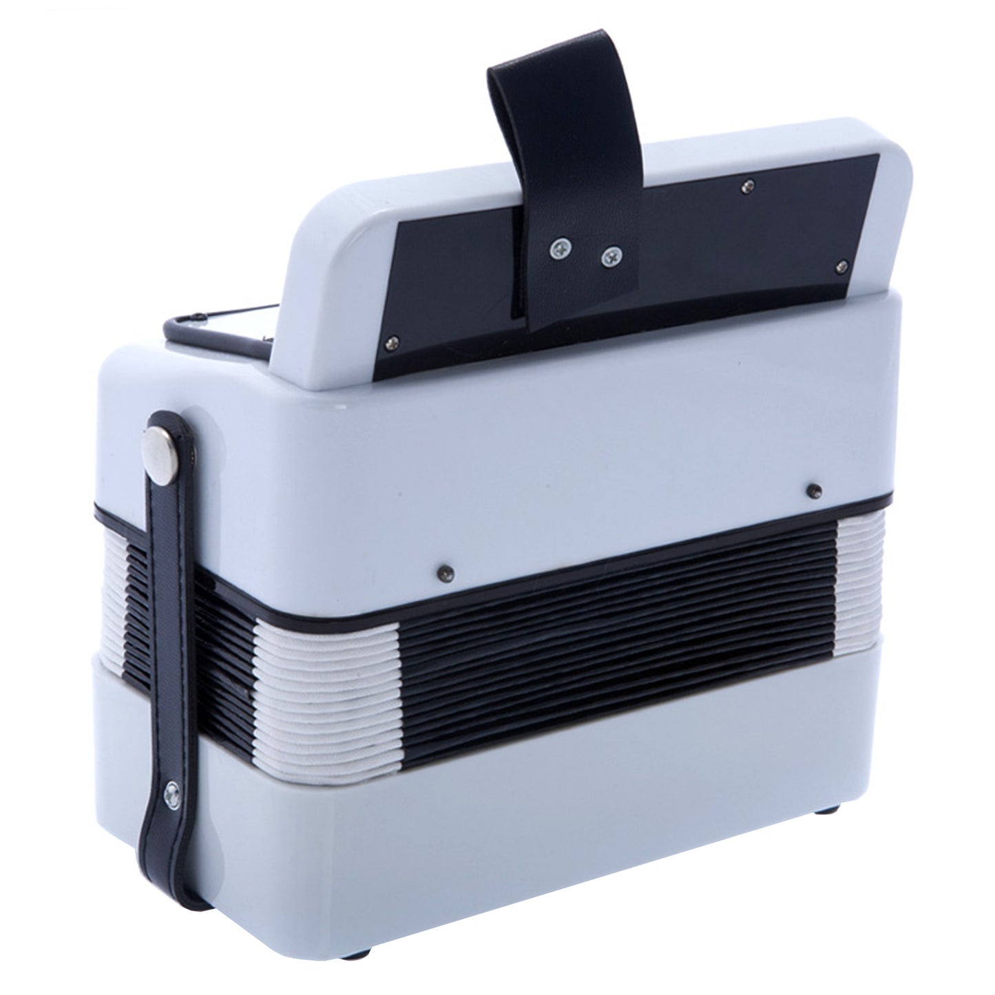 D'Luca Kids Series Button Accordion, White