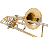 D'Luca MX510 Series C Valve Trombone, Gold Lacquer Finish