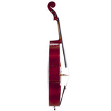 D'Luca Meister Student Cello Package 1/10 Size w/Stand, Bag, Tuner, Rosin & Bow
