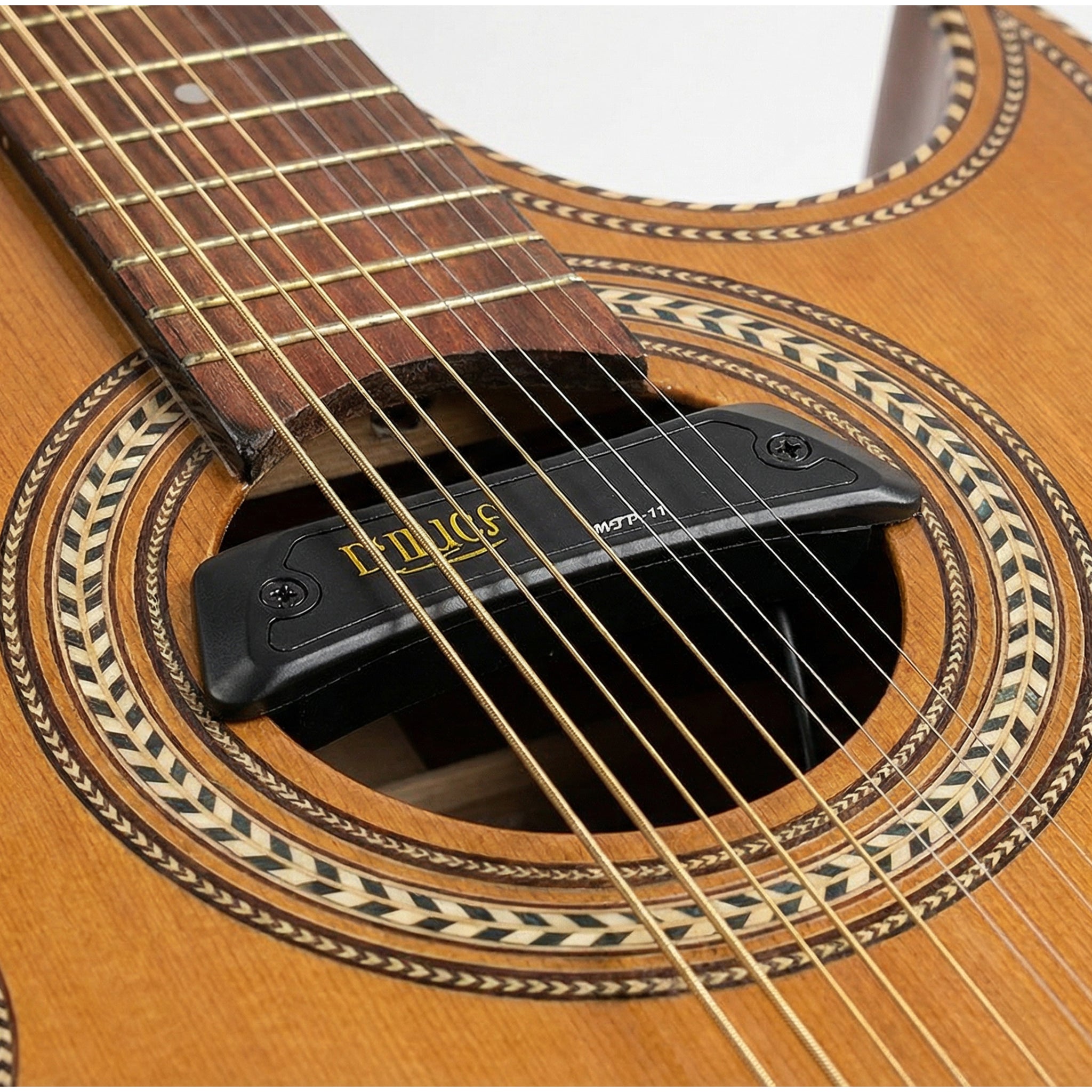 D’Luca Bajo Quinto and Bajo Sexto Passive Soundhole Pickup Single Coil