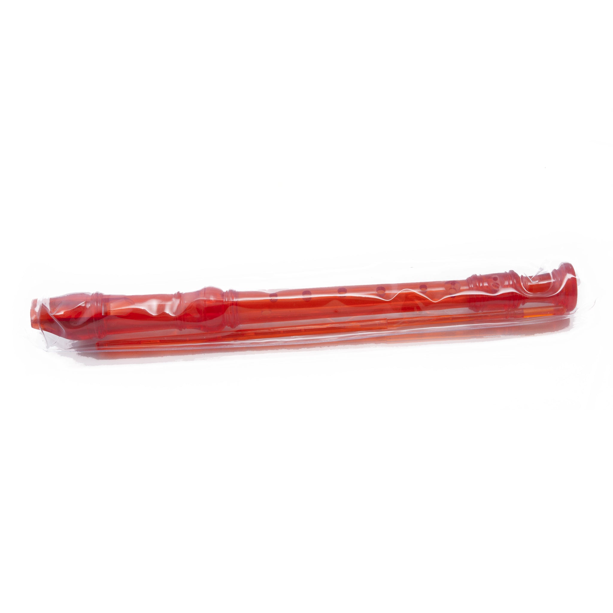 D'Luca Student 3 Piece Recorder Flute Orange