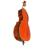 D’Luca Tonmeister 400 Ebony Fitted Cello Outfit 7/8 Size with Bow and Gig Bag