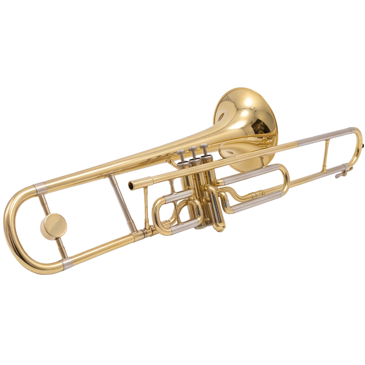 D'Luca MX510 Series C Valve Trombone, Gold Lacquer Finish