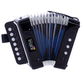 D'Luca Kids Series Button Accordion, Black