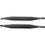 D'Luca MX3 Leather Accordion Straps White/Black