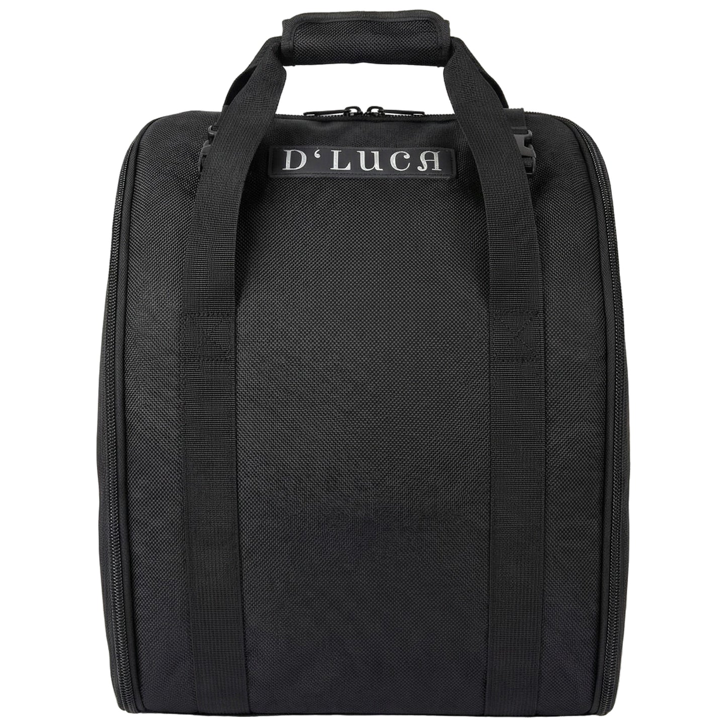 D'Luca BG Series Accordion Gig Bag for 12 Bass, 1, 2 and 3 Row Buttons, Black