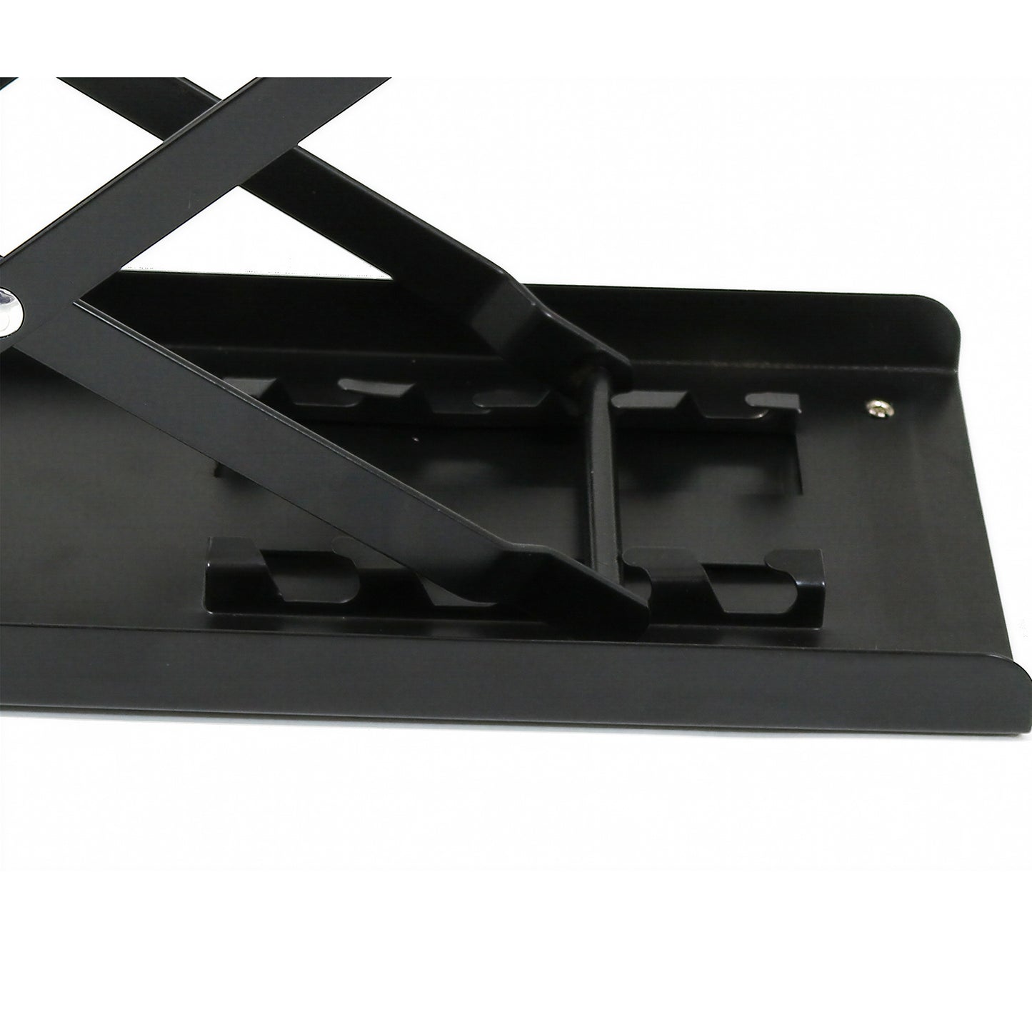 D'Luca Adjustable Guitar Foot Rest Stool, Black