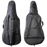 D’Luca Tonmeister 400 Ebony Fitted Cello Outfit 1/8 Size with Bow and Gig Bag