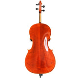 D’Luca Tonmeister 400 Ebony Fitted Cello Outfit 3/4 Size with Bow and Gig Bag