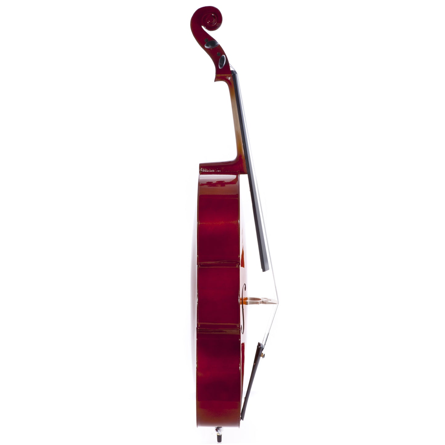 D'Luca Meister Student Cello Package 1/16 Size w/Stand, Bag, Tuner, Rosin & Bow