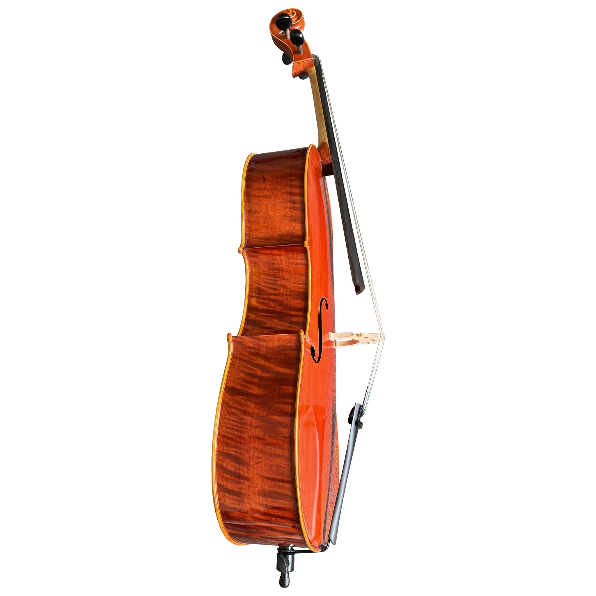 D’Luca Tonmeister 400 Ebony Fitted Cello Outfit 4/4 Full Size with Bow & Gig Bag