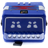 D'Luca Kids Series Button Accordion, Blue