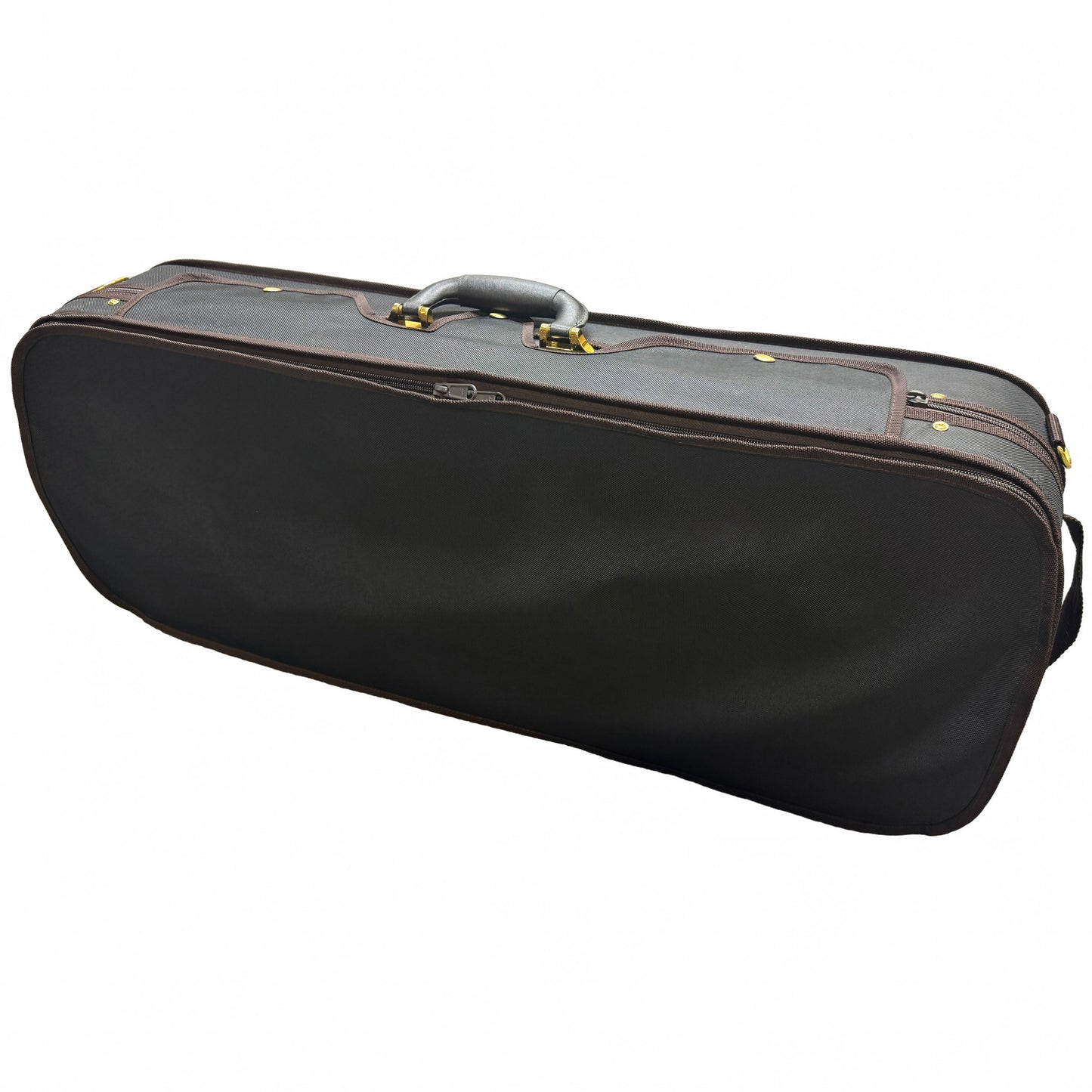 D’Luca Pro Series CP04M Double Violin Case Black-Burgundy