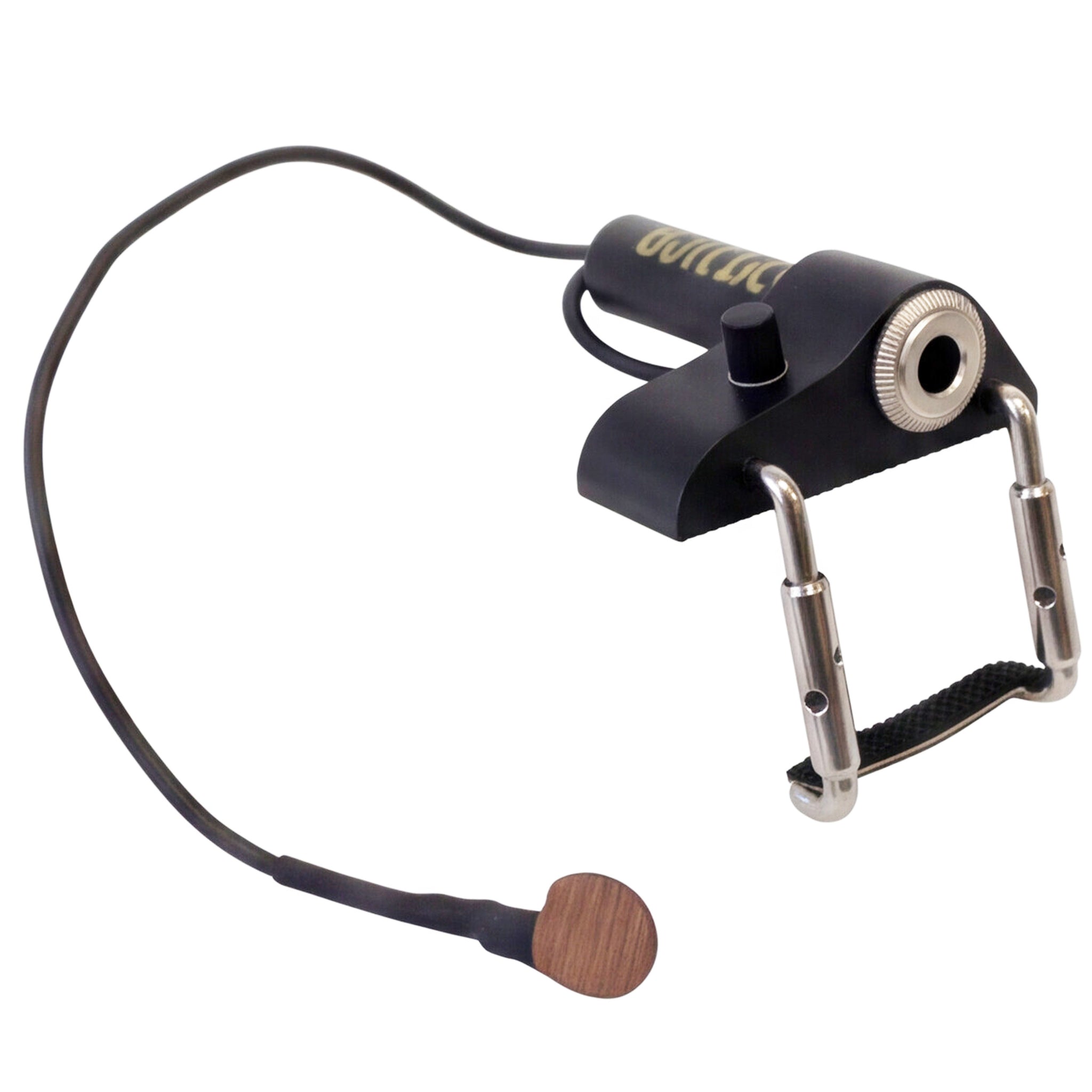 D'Luca 170 Violin Pickup with Volume Control, Cork/Wood Tip for Warm Tone