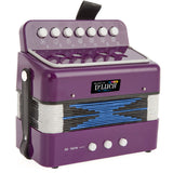 D'Luca Kids Series Button Accordion, Purple