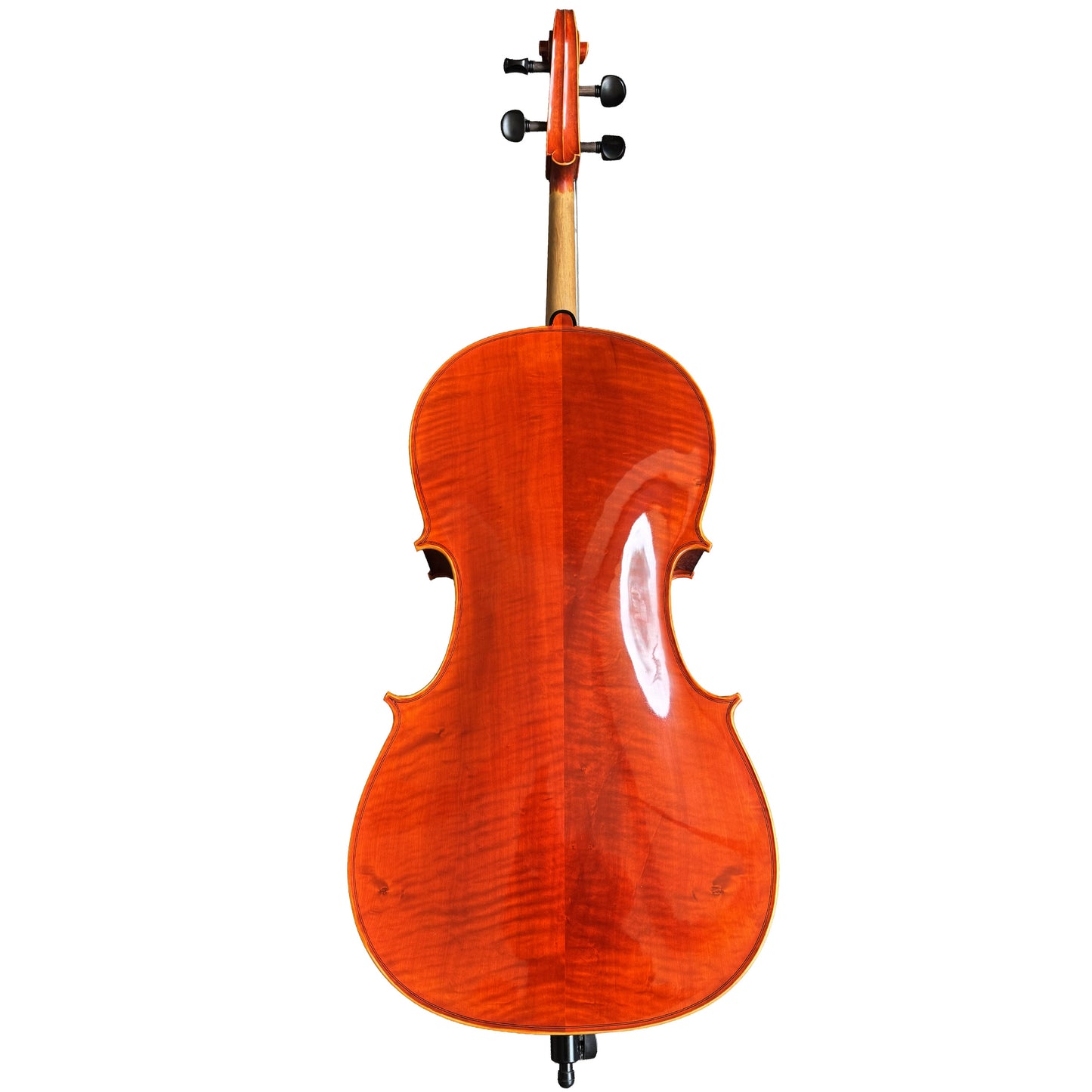 D’Luca Tonmeister 400 Ebony Fitted Cello Outfit 1/4 Size with Bow and Gig Bag