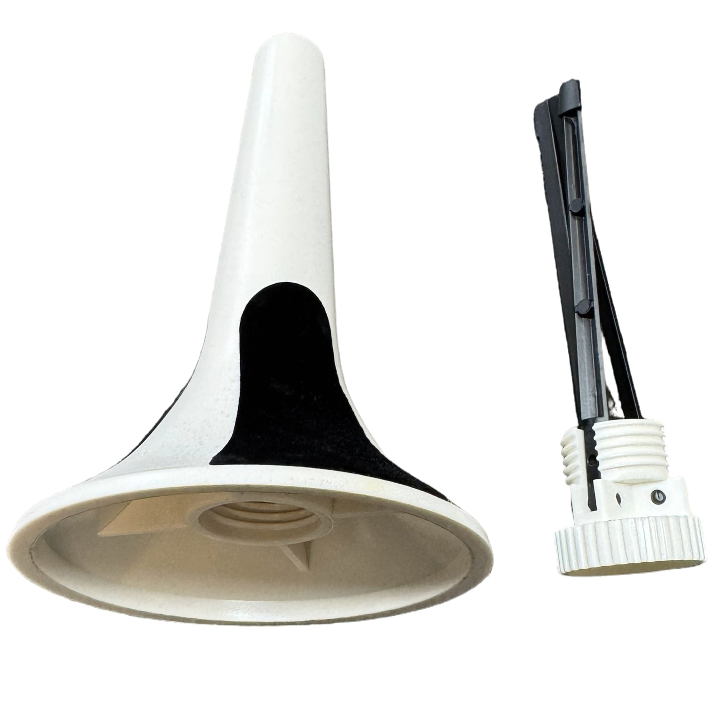 D'Luca Portable Folding Trumpet Stand White