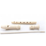 D'Luca Student 3 Piece Recorder Flute Ivory