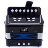D'Luca Kids Series Button Accordion, Black