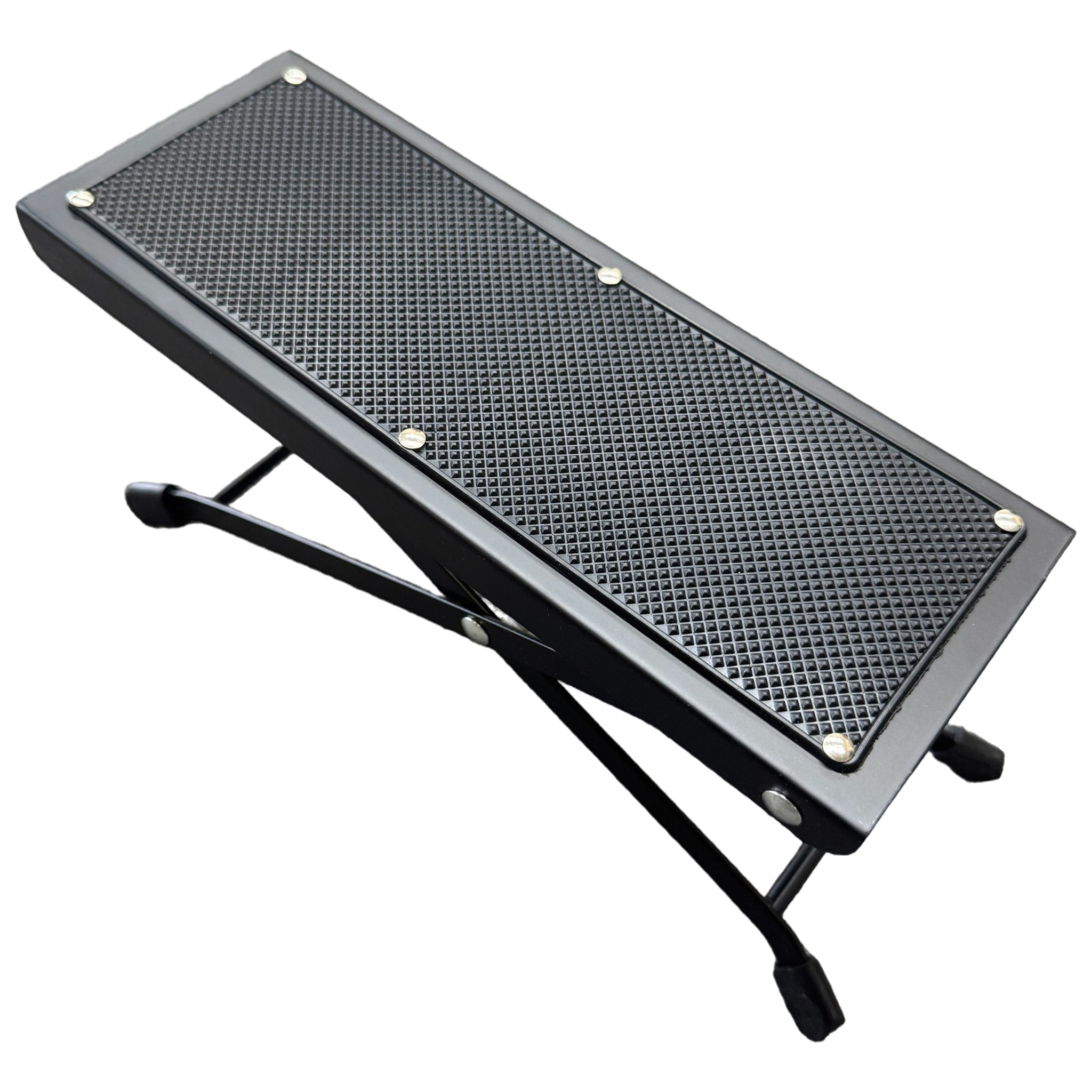 D'Luca Adjustable Guitar Foot Rest Stool, Black