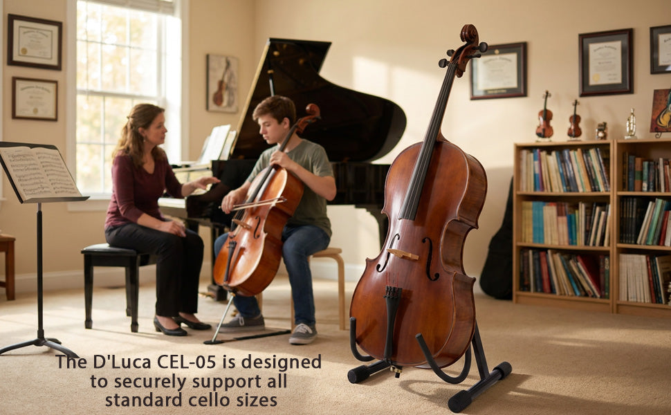 D'Luca Economy Cello Stand