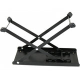 D'Luca Adjustable Guitar Foot Rest Stool, Black