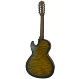 D'Luca Paracho Bajo Quinto Acoustic-Electric Tiger Yellow