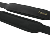 D'Luca Pro Series Genuine Leather Accordion Bass Straps 16.5 Inches Black
