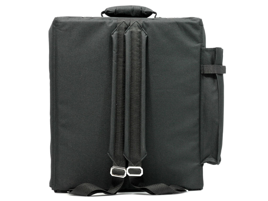 D'Luca Heavy Duty Waterproof Accordion Gig Bag for 34 Keys / Chromatic Size, Black